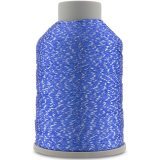 Пряжа Yarnart CAMELLIA NEW 428 королевский синий с серебром (6 мотков)