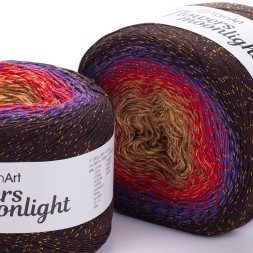 Пряжа Yarnart FLOWERS MOONLIGHT 3265 принт (2 мотка)