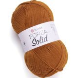 Пряжа Yarnart FORZA SOLID 4608 оранжевый (5 мотков)