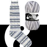 Пряжа Nako BOHO 82164 принт (5 мотков)