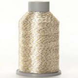 Пряжа Yarnart CAMELLIA NEW 430 белый с золотом (6 мотков)