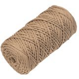 Шнур полиэфирный 3мм M&amp;h 122 пралине (1 моток)