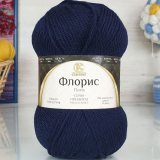 Пряжа Камтекс ФЛОРИС 173 синий (5 мотков)