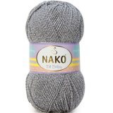 Пряжа Nako ELIT BABY 21353 св.сер дуэт (5 мотков)