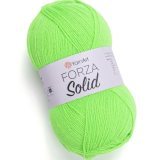 Пряжа Yarnart FORZA SOLID 4629 ультрасалат (5 мотков)