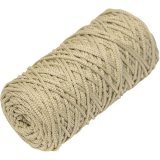 Шнур полиэфирный 3мм M&amp;h 125 льняной (1 моток)