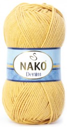Пряжа Nako DENIM 10598 желтый