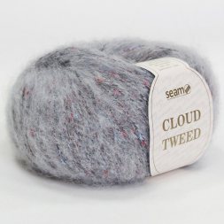 Пряжа Seam CLOUD TWEED 84194 серый (2 мотка)