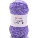 Пряжа Yarnart DENIM WASHED 907 фиолетовый (10 мотков)