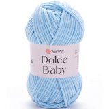 Пряжа Yarnart DOLCE BABY 749 голубой (5 мотков)