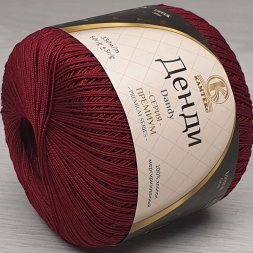 Пряжа Камтекс ДЕНДИ 091 вишня (10 мотков)