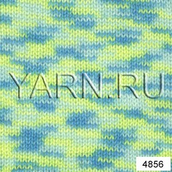 Пряжа Vita BABY PRINT 4856 желт/голубой