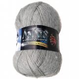 Пряжа Color City ЛАЙКА 900 29601 св.серый (10 мотков)
