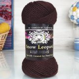 Пряжа Color City БЕЛЫЙ ЛЕОПАРД 2531 коричневый (5 мотков)