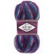Пряжа Alize SUPERWASH 4412 бир/лилов/василёк (5 мотков)