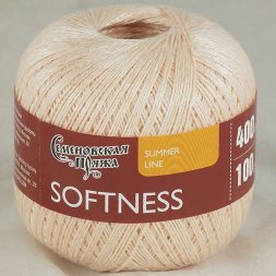 Пряжа Семеновская НЕЖНОСТЬ 120911 телесный (5 мотков)