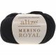 Пряжа Alize MERINO ROYAL 60 черный (10 мотков)
