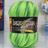 Пряжа Color City ВЕНЕЦИАНСКАЯ ОСЕНЬ 925 аспарагус принт (5 мотков)