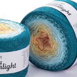 Пряжа Yarnart FLOWERS MOONLIGHT 3270 принт (2 мотка)