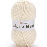 Пряжа Yarnart ALPINE MAXI 662 молочный (2 мотка)