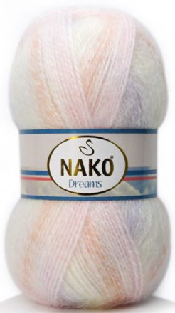 Пряжа Nako DREAMS 70065-75 персик