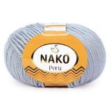 Пряжа Nako PERU 3985 серо-голубой (5 мотков)