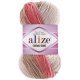 Пряжа Alize COTTON GOLD BATIK 5970 белый/роз/беж (5 мотков)