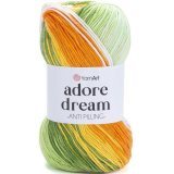 Пряжа Yarnart ADORE DREAM 1058 принт (5 мотков)