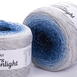 Пряжа Yarnart FLOWERS MOONLIGHT 3271 принт (2 мотка)