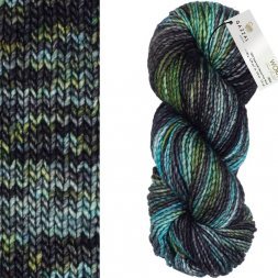 Пряжа Gazzal WORM 3886 бирюз/зел (3 мотка)