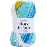 Пряжа Yarnart ADORE DREAM 1059 принт (5 мотков)