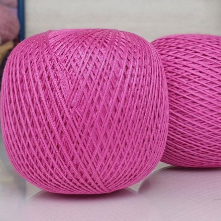 Пряжа ПНК им.Кирова НИТКИ ДЛЯ РУКОДЕЛИЯ 1408 фуксия (4 мотка)