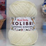 Пряжа M&amp;h KOLIBRI ХЛОПОК КЛАССИК 071 св.желтый (2 мотка)