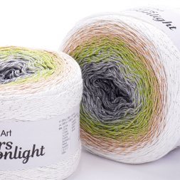 Пряжа Yarnart FLOWERS MOONLIGHT 3274 принт (2 мотка)