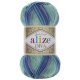 Пряжа Alize DIVA BATIK 1767 джинс/мята (5 мотков)