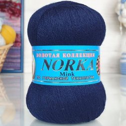Пряжа Color City НОРКА 302 т.синий (6 мотков)
