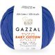 Пряжа Gazzal BABY COTTON XL 3421 василек (5 мотков)