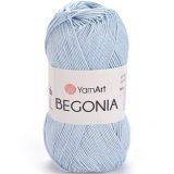 Пряжа Yarnart BEGONIA 4917 голубой (5 мотков)