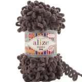 Пряжа Alize PUFFY FINE 305 какао (5 мотков)