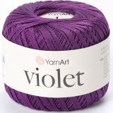Пряжа Yarnart VIOLET 5550 фиолетовый (6 мотков)