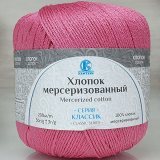 Пряжа Камтекс ХЛОПОК МЕРСЕРИЗОВАННЫЙ 088 брусника (10 мотков)