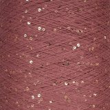 Пряжа M&amp;h KOLIBRI 061 терракот с золотом (2 мотка)