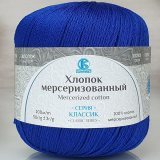 Пряжа Камтекс ХЛОПОК МЕРСЕРИЗОВАННЫЙ 019 василек (10 мотков)