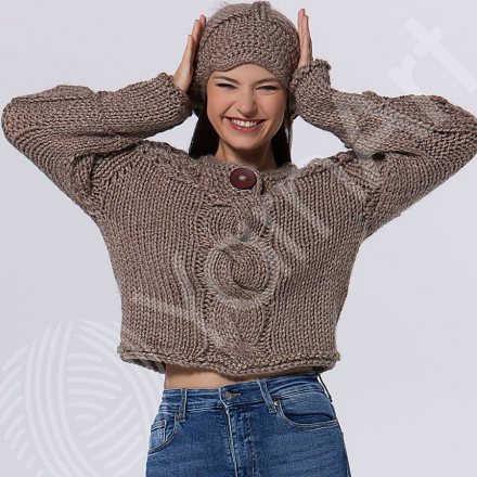 Пряжа Yarnart ALPINE ALPACA NEW 1432 т.бежевый (3 мотка)