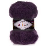 Пряжа Alize MOHAIR CLASSIC 952 фиолетовый (5 мотков)