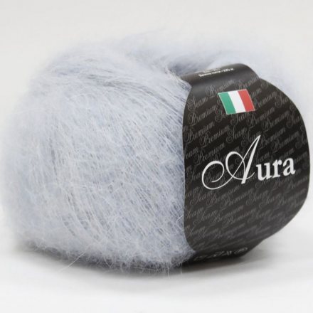 Пряжа Seam AURA 814 нежно голубой (2 мотка)