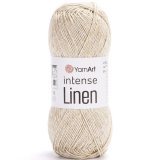 Пряжа Yarnart INTENSE LINEN 4101 песочный (10 мотков)