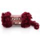 Пряжа Alize PUFFY FURLOVE 107 красное вино (5 мотков)