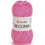 Пряжа Yarnart BEGONIA 5001 яр.розовый (5 мотков)