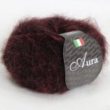 Пряжа Seam AURA 821 вишня (2 мотка)
